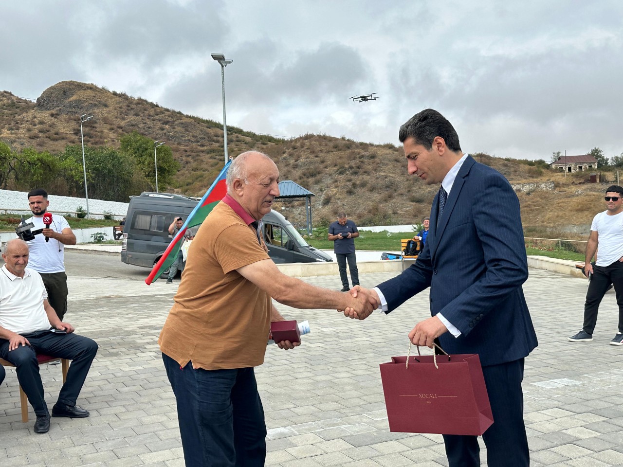 Köç karvanı Xocalının Xanyurdu kəndinə çatıb - FOTOLAR (YENİLƏNİB)